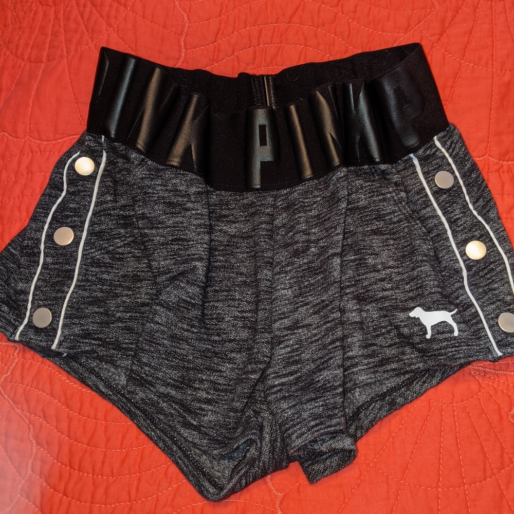 ❤️Victoria secret pink shorts, black size S